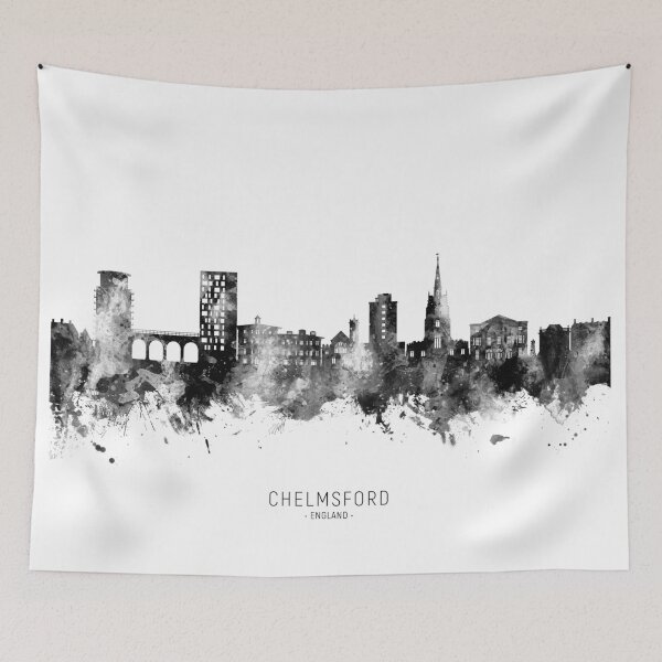 Item preview, Chelmsford England Skyline designed and sold by ArtPrints.