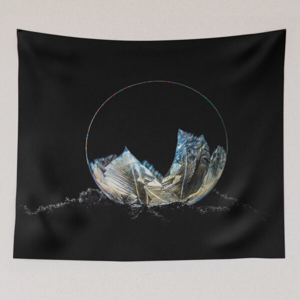 Item preview, Golden and blue frozen bubble designed and sold by JBlaminsky.