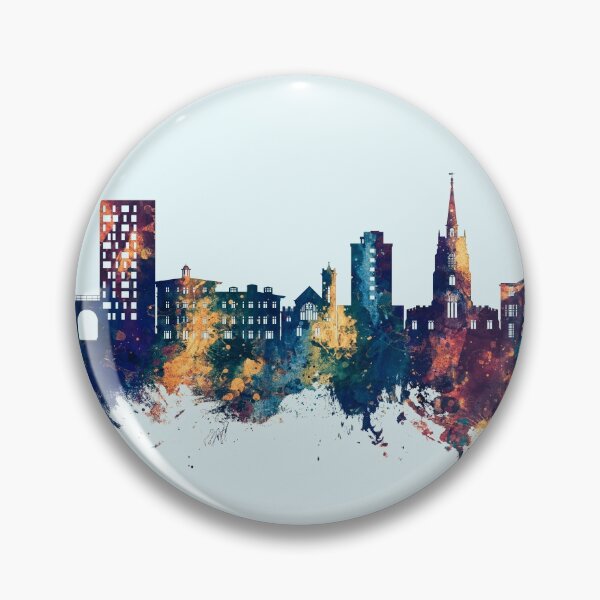 Item preview, Chelmsford England Skyline designed and sold by ArtPrints.
