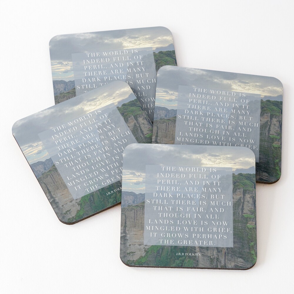 Item preview, Coasters (Set of 4) designed and sold by jaune-eclatant.
