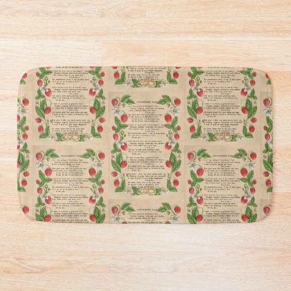 Item preview, Strawberry Fair, illustrated folk song designed and sold by Theodora Gould.