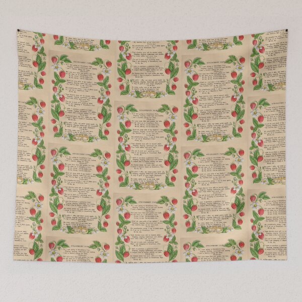 Item preview, Strawberry Fair, illustrated folk song designed and sold by Theodora Gould.