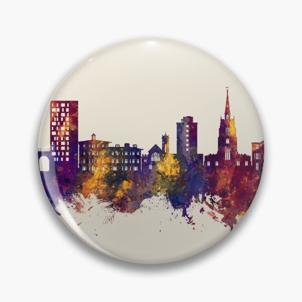 Item preview, Chelmsford England Skyline designed and sold by ArtPrints.
