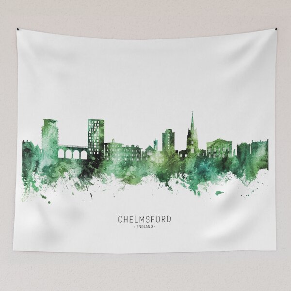 Item preview, Chelmsford England Skyline designed and sold by ArtPrints.