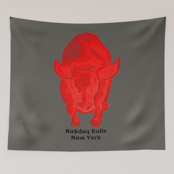 Item preview, Bull Nasdaq Bulls New York designed and sold by HerbertBroses.