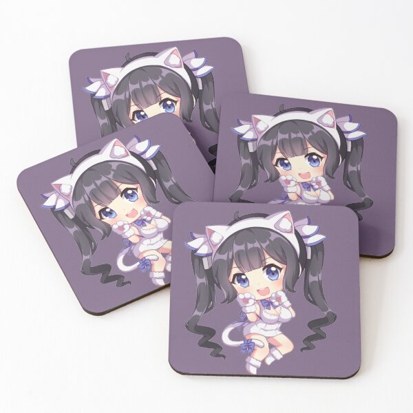 Item preview, Hestia chibi - Danmachi designed and sold by Kami-Anime.