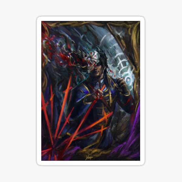 Dishonored - Seven of Swords Sticker