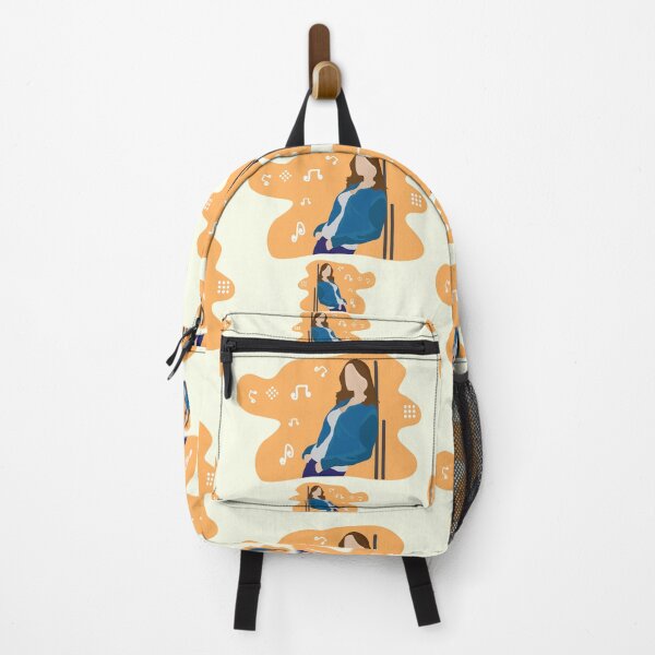 Item preview, Lady standing in style cartoon art - Fashion show designed and sold by feel-free-store.