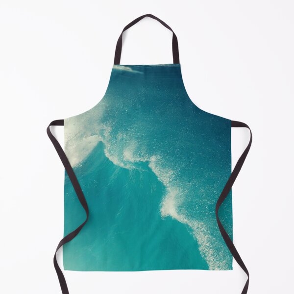Item preview, light and dark breaking blue ocean waves designed and sold by The Red Shop.