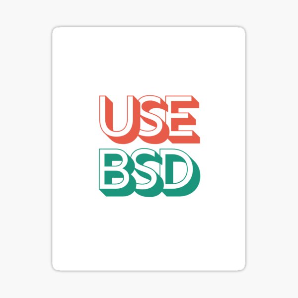 UseBSD Sticker
