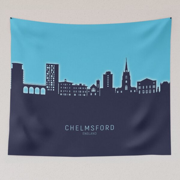 Item preview, Chelmsford England Skyline designed and sold by ArtPrints.