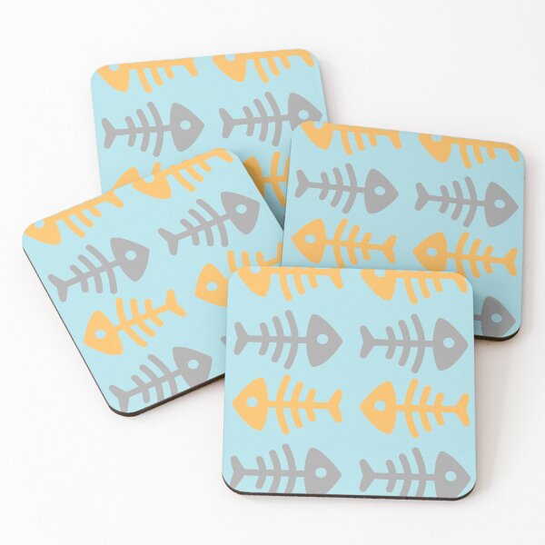 Item preview, #75- Fish skeletons - Simple and original design - Kook Art designed and sold by KookArt.