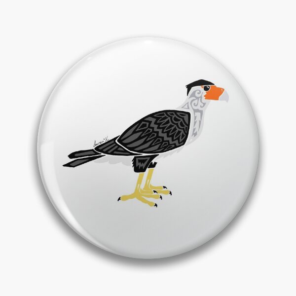 Item preview, Crested Caracara Tribal Design - Colored  designed and sold by KitayamaDesigns.
