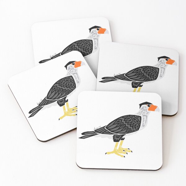 Item preview, Crested Caracara Tribal Design - Colored  designed and sold by KitayamaDesigns.