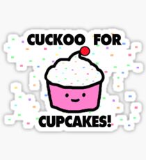 Cuckoo For Cupcakes Festive Cutie Sticker