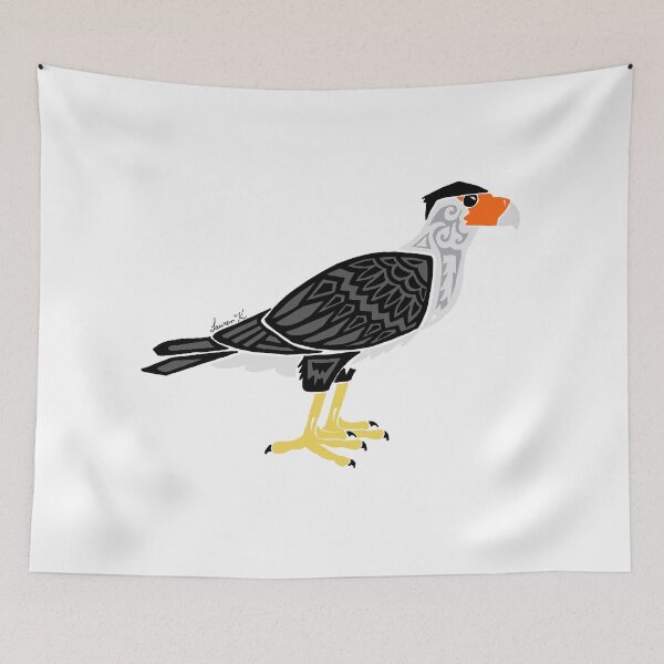 Item preview, Crested Caracara Tribal Design - Colored  designed and sold by KitayamaDesigns.