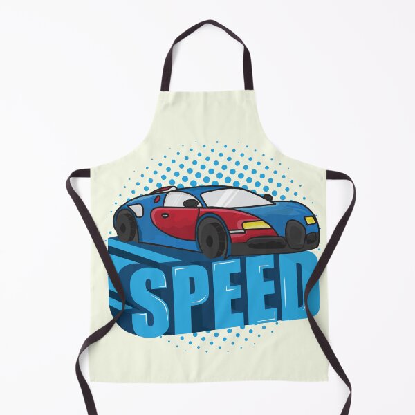 Item preview, Speed 3d text art - blue cartoon car illustration designed and sold by feel-free-store.