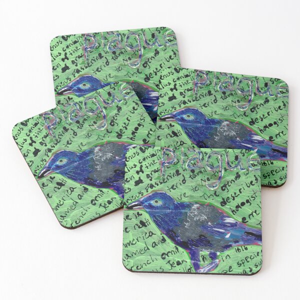 Item preview, "Plague" Grackle Bird designed and sold by Gelarie Johnson.