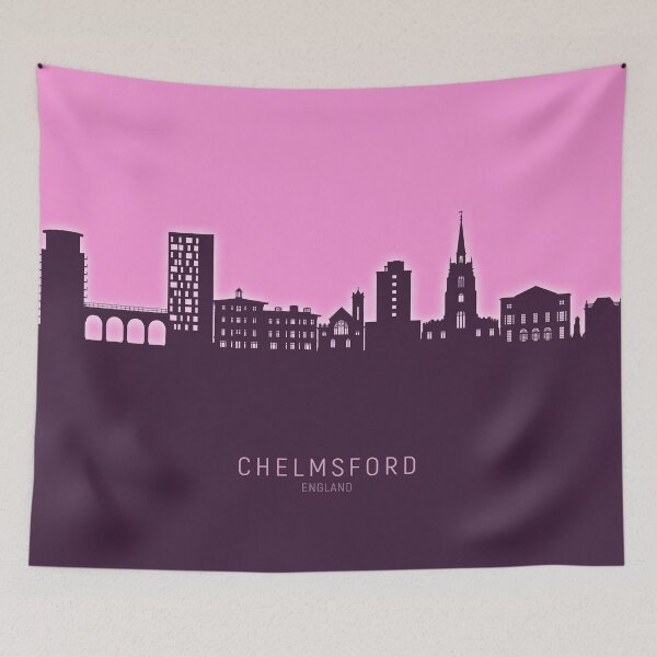 Item preview, Chelmsford England Skyline designed and sold by ArtPrints.