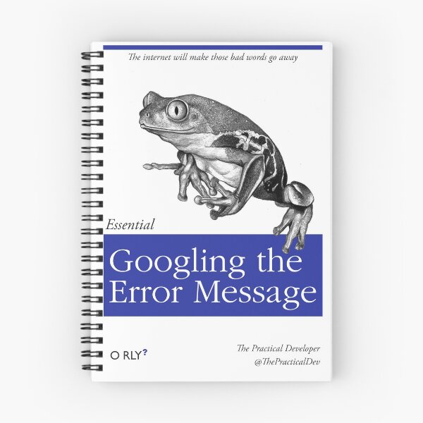 Item preview, Googling the Error Message designed and sold by moondry.
