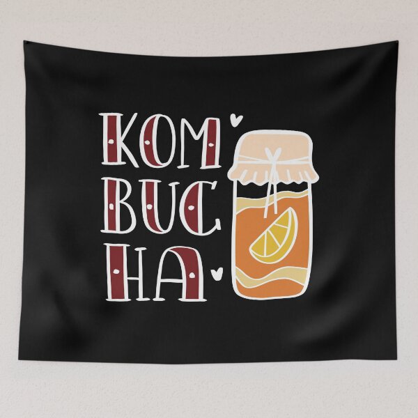 Item preview, Healthy Homemade Kombucha in a Jar designed and sold by DesignByJK.