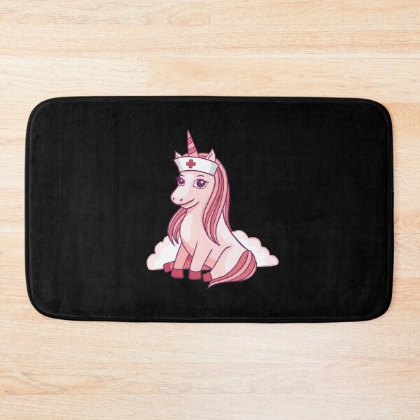 Item preview, Pony Pink Rainbow Unicorn Nurse designed and sold by Ofca.