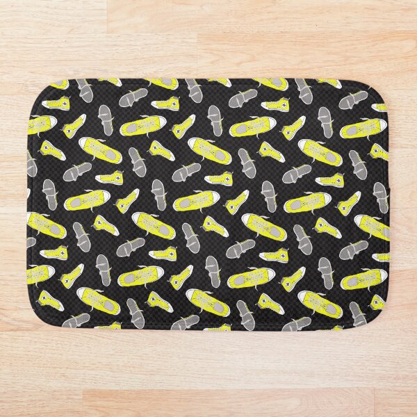 Item preview, Yellow Canvas Sneakers Checkered Pattern | Chucks designed and sold by Zab Butler Design.