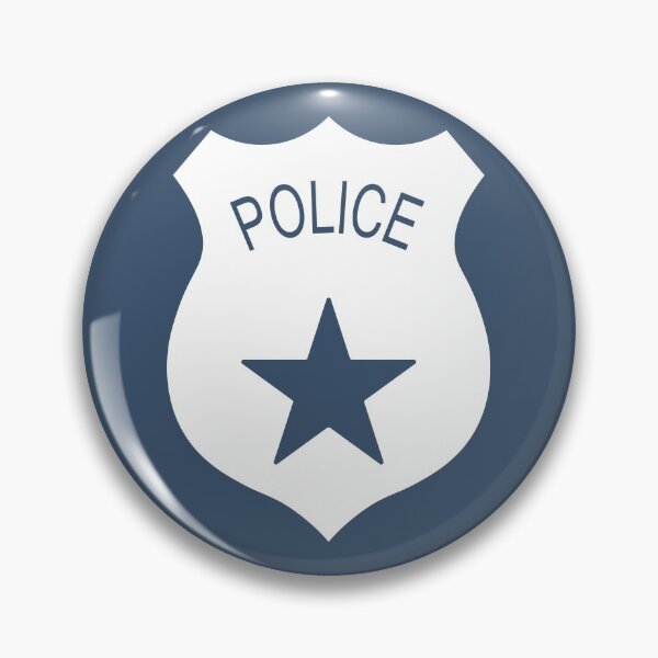 Item preview, Police badge police label and star designed and sold by flexycreatives.