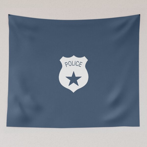 Item preview, Police badge police label and star designed and sold by flexycreatives.