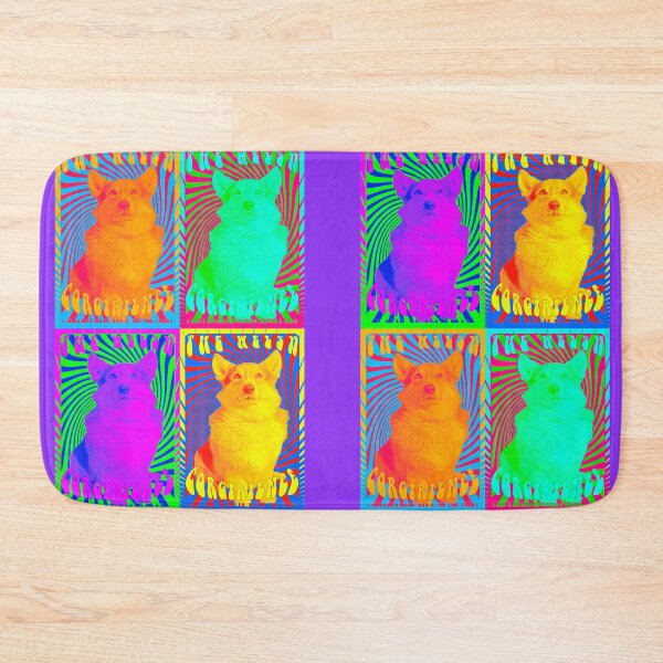 Item preview, Corgi Lover Psychedelic Rock n Roll Pembroke Welsh Corgi Dog Lover designed and sold by r-silver.