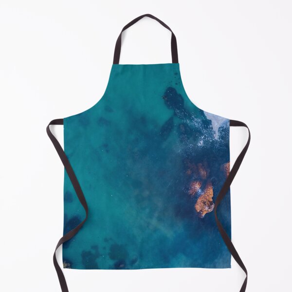 Item preview, beautiful blue ocean waves with rocks designed and sold by The Red Shop.