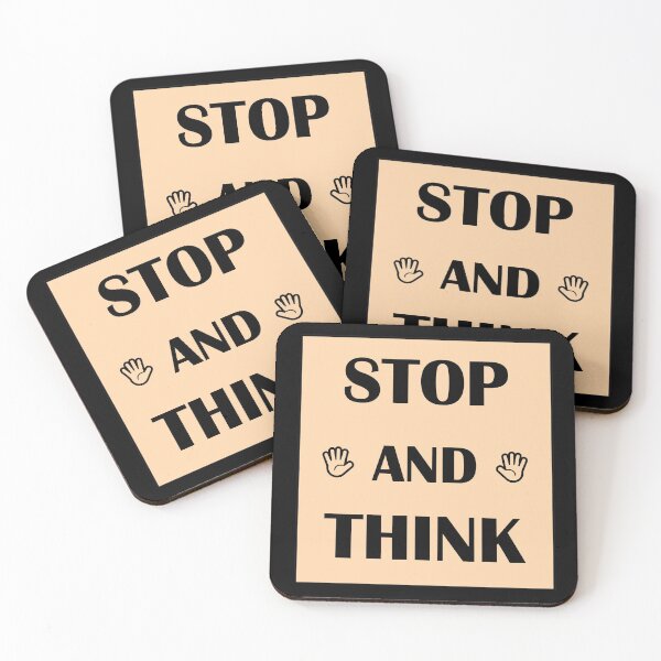 Item preview, Stop and think designed and sold by Der Geist.