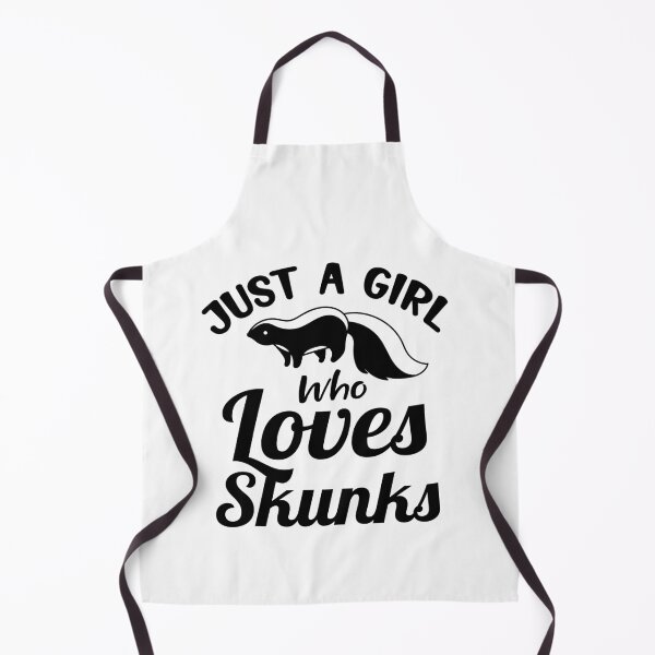 Item preview, Just a girl who likes skunks designed and sold by ElBeDesigns.