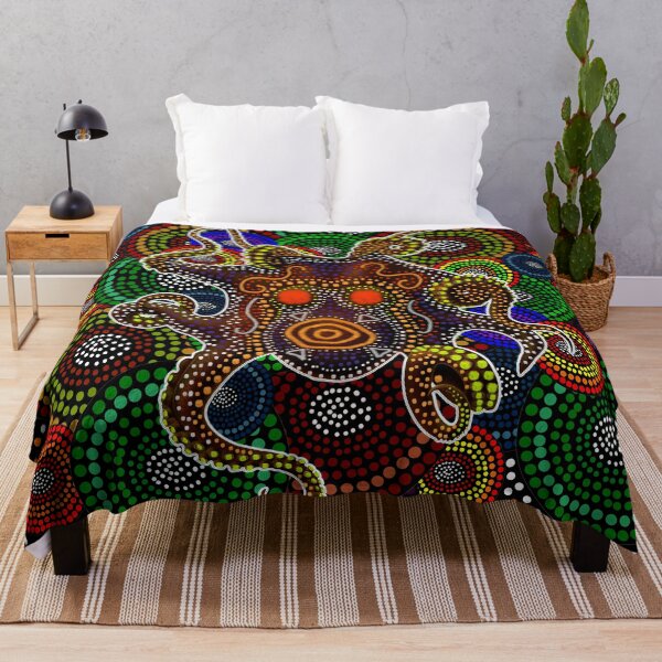 Item preview, Aboriginal Octopus Art designed and sold by darwinsworld.