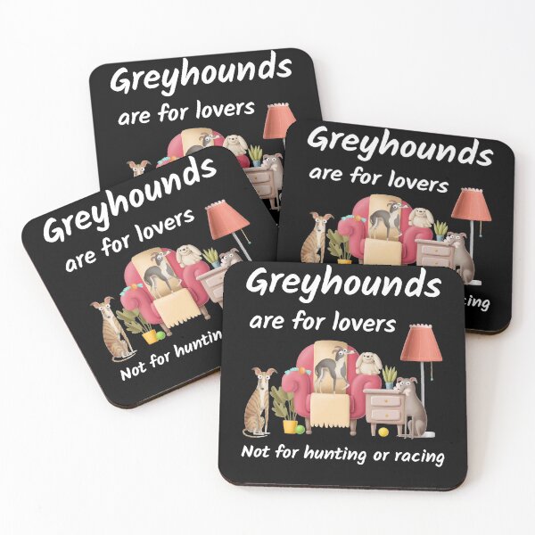 Item preview, Greyhounds are for lovers, not for hunting or racing designed and sold by Siiiiichfried.