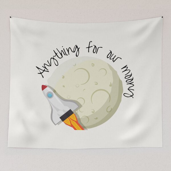 Item preview, Colorful Anything For Our Moony designed and sold by casualism.