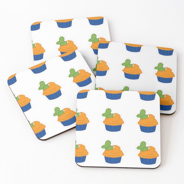 Item preview, Goofy decorated cupcake design designed and sold by clomaddesign.