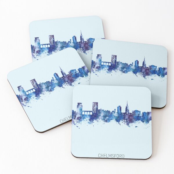 Item preview, Chelmsford England Skyline designed and sold by ArtPrints.