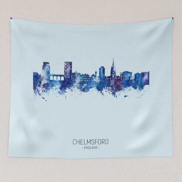 Item preview, Chelmsford England Skyline designed and sold by ArtPrints.