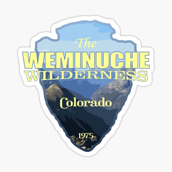 Item preview, Weminuche Wilderness (arrowhead) designed and sold by curranmorgan.