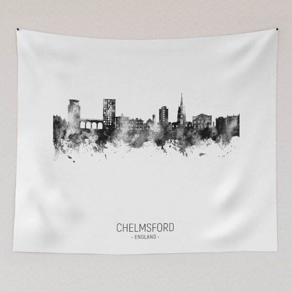 Item preview, Chelmsford England Skyline designed and sold by ArtPrints.