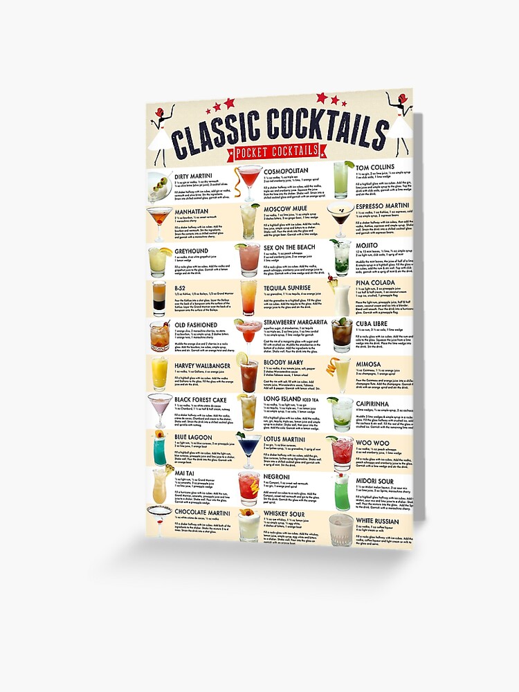 Personalised Pocket Cocktail Book