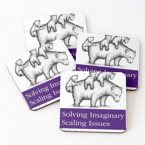 Item preview, Solving Imaginary Scaling Issues designed and sold by moondry.