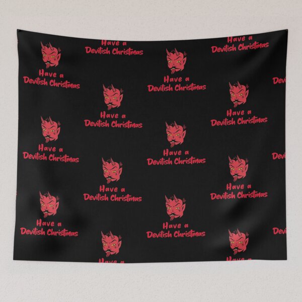 Item preview, Have a Devilish Christmas, Male Devil, Christmas Gift, Satan, Devilish designed and sold by HomeConscious.