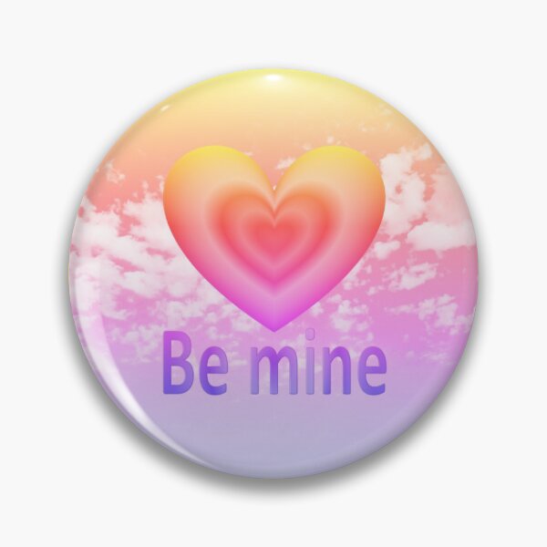Item preview, Be mine, shining rainbow heart designed and sold by helenkaiy.