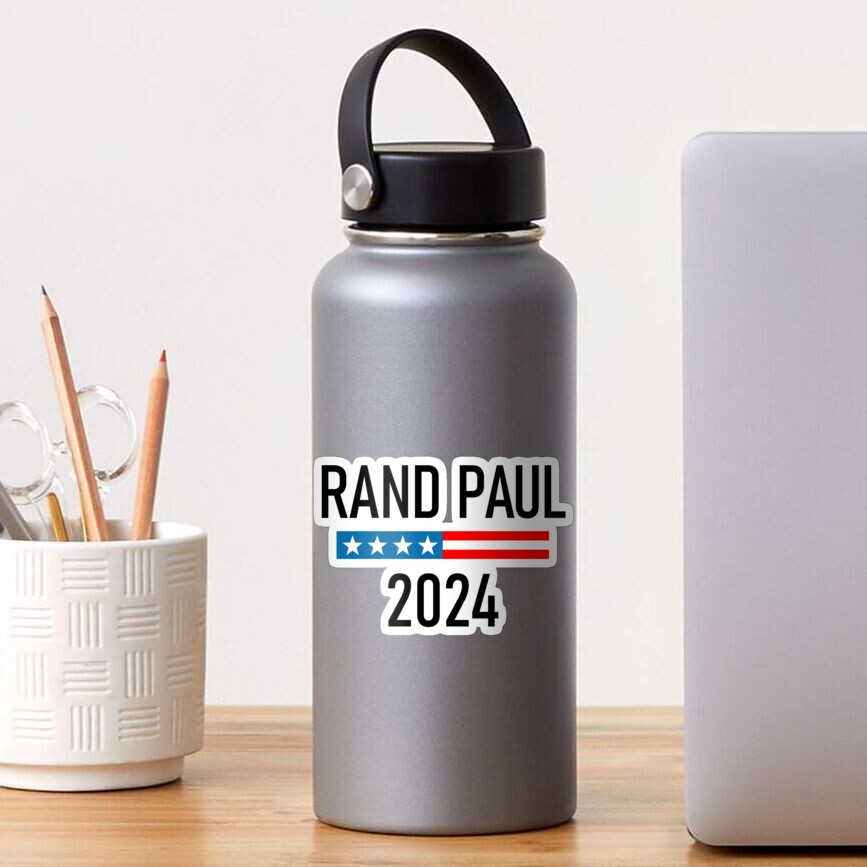 "Rand Paul 2024" Sticker by lincolnbone Redbubble