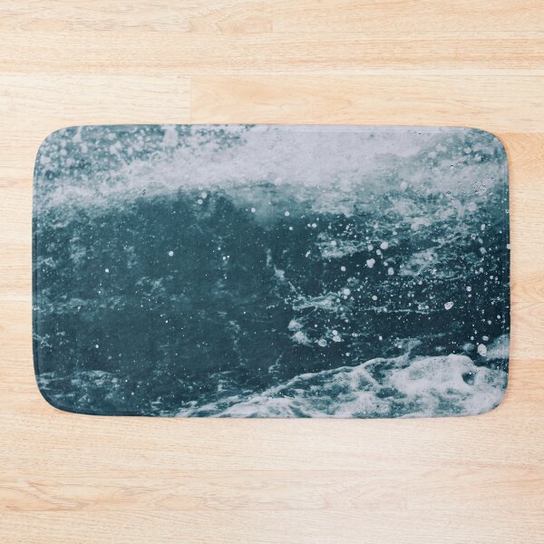 Item preview, dark blue ocean waves designed and sold by The Red Shop.