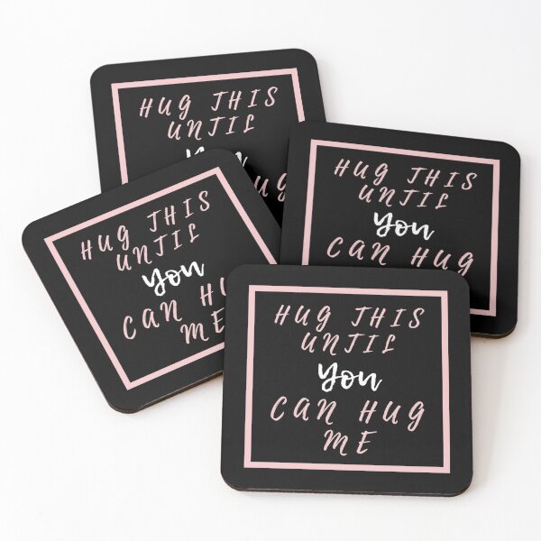 Item preview, Hug This Until You Can Hug Me designed and sold by AmberSiraj.