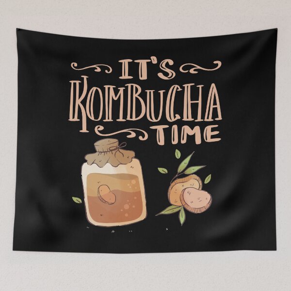 Item preview, Healthy Homemade Kombucha in a Jar designed and sold by DesignByJK.