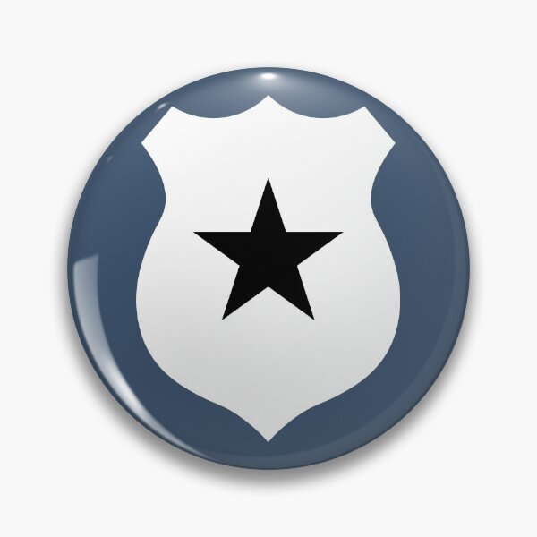 Item preview, Police badge star only designed and sold by flexycreatives.